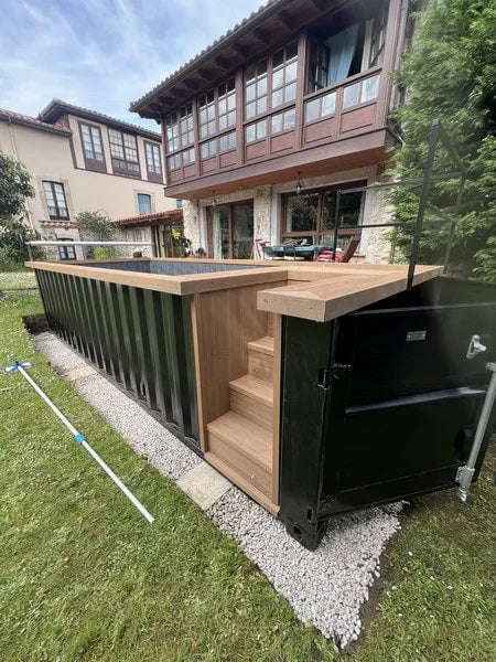 Conteneur de piscine Rostande 6,2 m x 2,5 m
