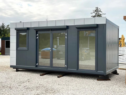 Bureau conteneur premium de 6 × 2,4 mètres