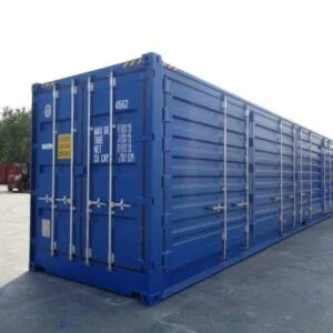 Conteneur maritime de 40 pieds avec portes latérales HC