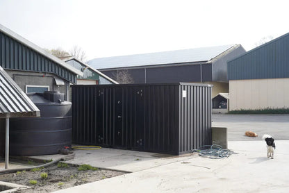 Conteneur de stockage de 5 x 2 mètres – avec double porte