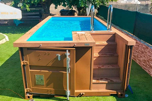 Piscine conteneur Premium 4,2 × 2,5 m