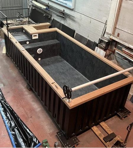 Conteneur de piscine Rostande 6,2 m x 2,5 m