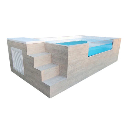 Piscine hors sol rigide en acier ILU PRO 230