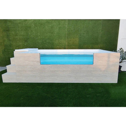 Piscine hors sol rigide en acier ILU PRO 230
