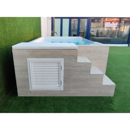 Piscine hors sol rigide en acier ILU PRO 230