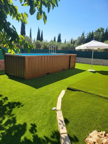 Piscine conteneur de 4 m