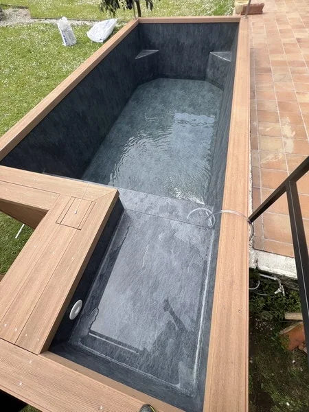 Conteneur de piscine Rostande 6,2 m x 2,5 m