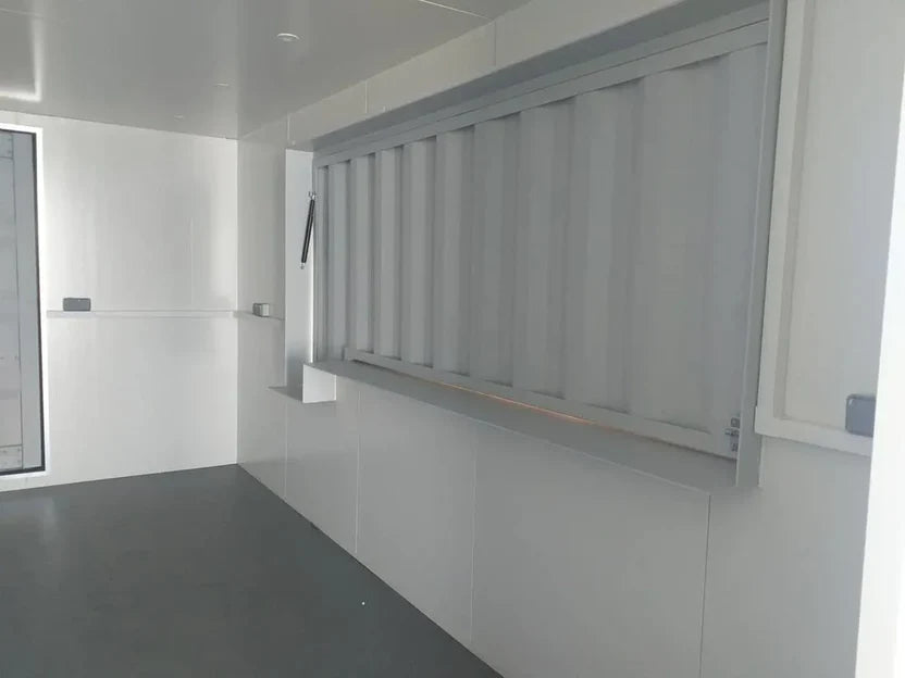 Conteneur Snack-Box de 20 pieds, idéal pour un bar ou un kiosque