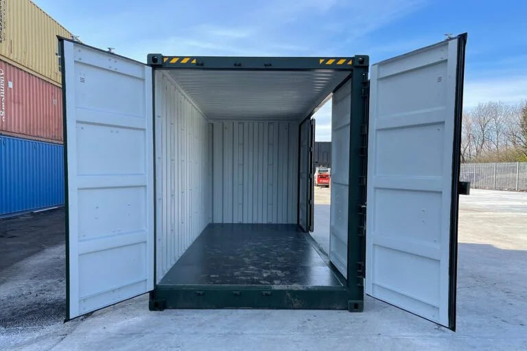 Conteneur maritime HC de 20 pieds avec portes latérales