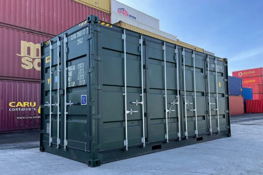 Conteneur maritime HC de 20 pieds avec portes latérales