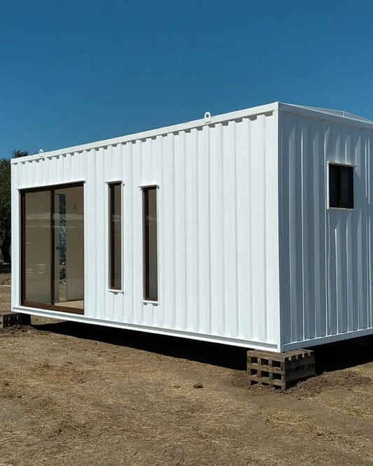 Bureau en conteneur maritime 6×3 mètres - 18m²