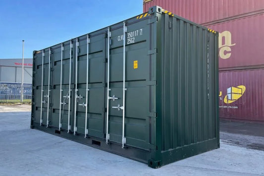 Conteneur maritime HC de 20 pieds avec portes latérales