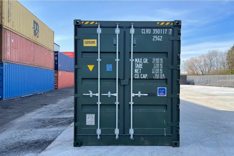 Conteneur maritime HC de 20 pieds avec portes latérales