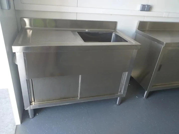 Conteneur Snack-Box de 20 pieds, idéal pour un bar ou un kiosque